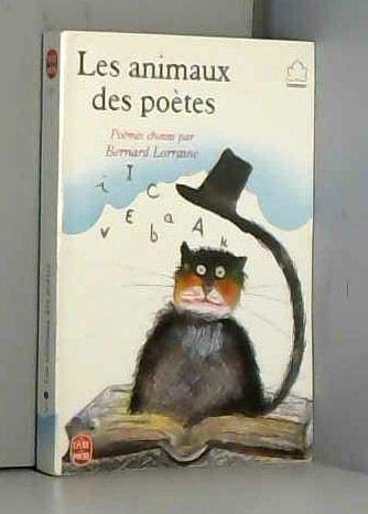 Les animaux des po&egrave;tes