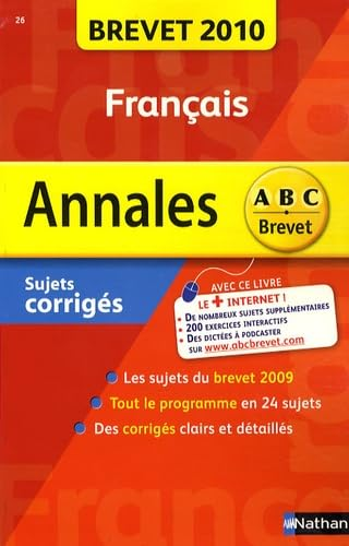 Francais 3e : Sujets corrig&eacute;s