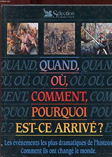 Quand, o&ugrave;, comment, pourquoi est-ce arriv&eacute; ?