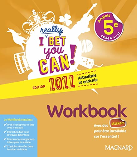 Workbook Cahier d'anglais 5e Magnard