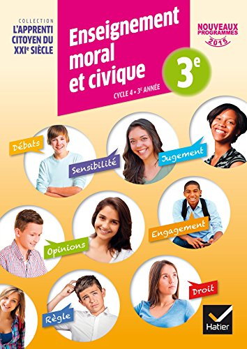 Enseignement moral et civique 3e Hatier