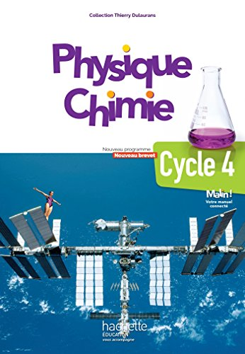 Manuel de physique chimie cycle 4 Hachette Education