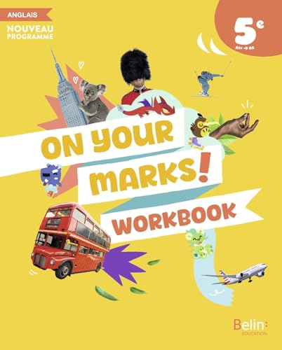 Workbook / Cahier d'exercices d'anglais 5e Belin Education