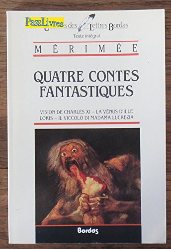 QUATRE CONTES FANTASTIQUES