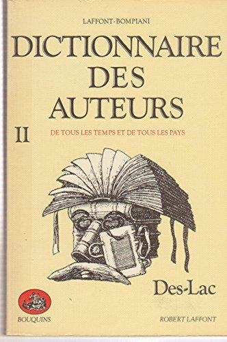 Dictionnaire biographique des auteurs II