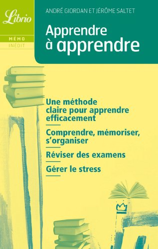 Apprendre &agrave; apprendre