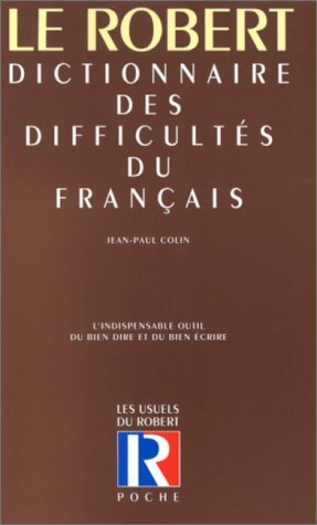 Dictionnaire des difficultés du Français