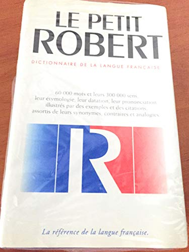 Le Petit Robert 1, Dictionnaire de la langue française