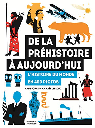De la préhistoire à aujourd'hui, l'histoire du monde en 400 pictos