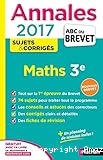 Annales 2017 - Maths 3&egrave;