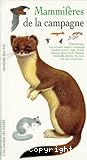 Mammif&egrave;res de la campagne
