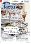 Des autocollants contre le gâchis de prospectus