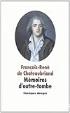 M&eacute;moires d'outre-tombe