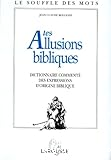 Les Allusions bibliques