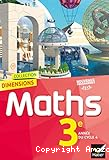Mathématiques 3ème. (Hatier, 2016) Dimensions