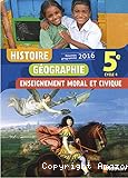 Histoire-géographie, Enseignement moral et civique 5ème (Nathan, 2016)