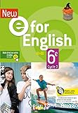 Anglais 6ème, (didier, 2021) E for English