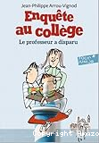 Le professeur a disparu