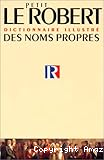 Petit Robert des noms propres