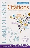 Dictionnaire des citations