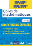 Colles de mathématiques MP/MP* MPI/MPI* vignette
