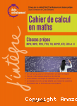 Cahier de calcul en maths - Classes prépas vignette